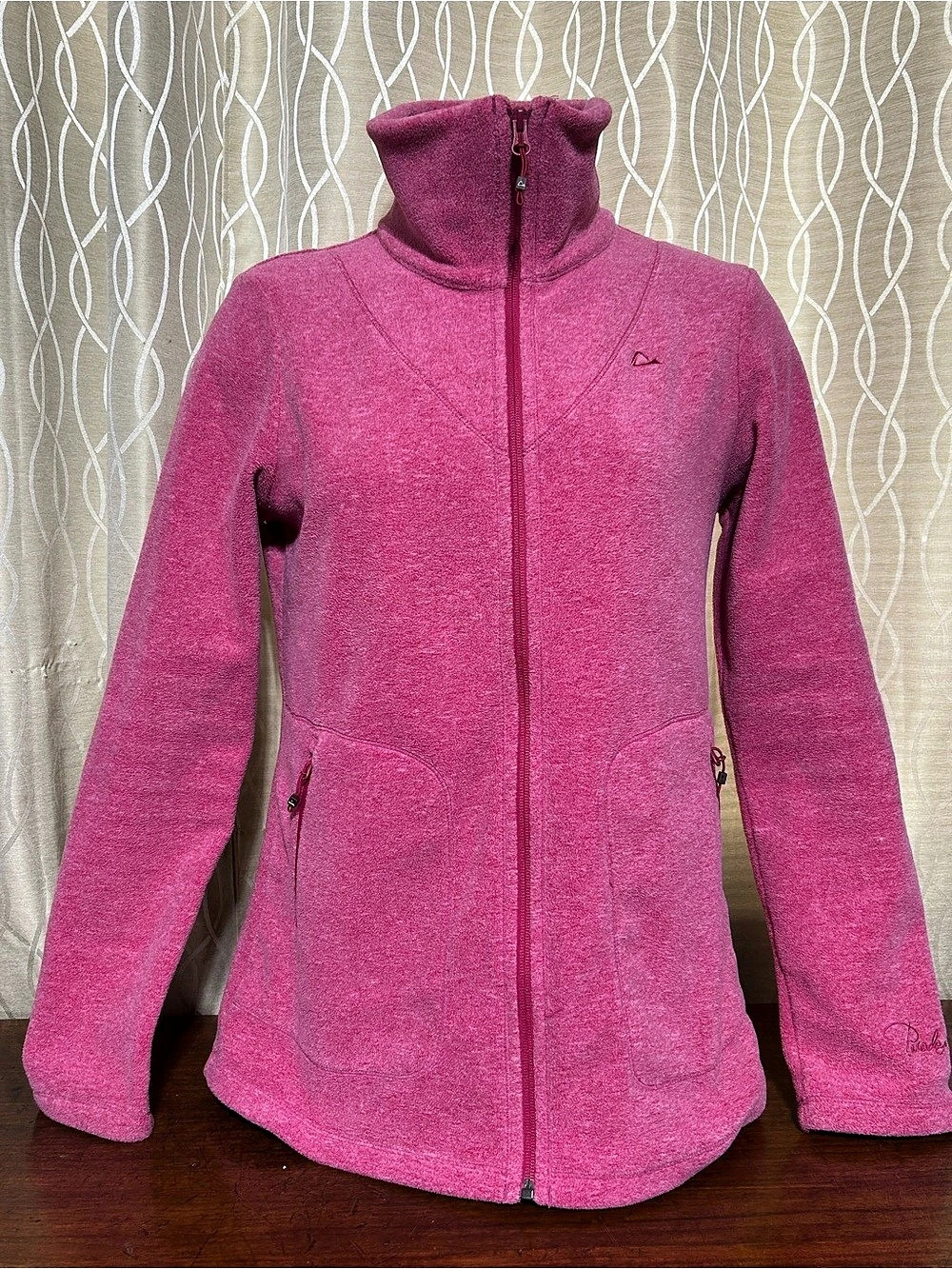 Paradox Pink Fleece Zippered Jacket Size Medium Like New